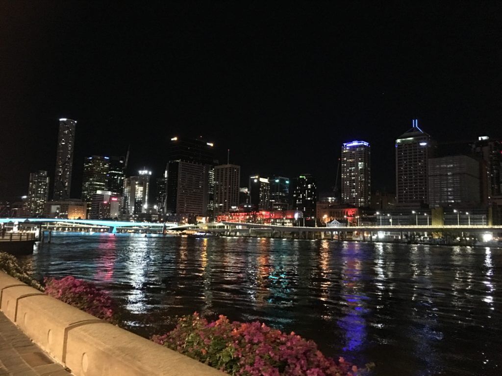 © Maureen Durney The beauty of the Brisbane city night sky